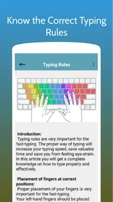 Typing Test App android App screenshot 3